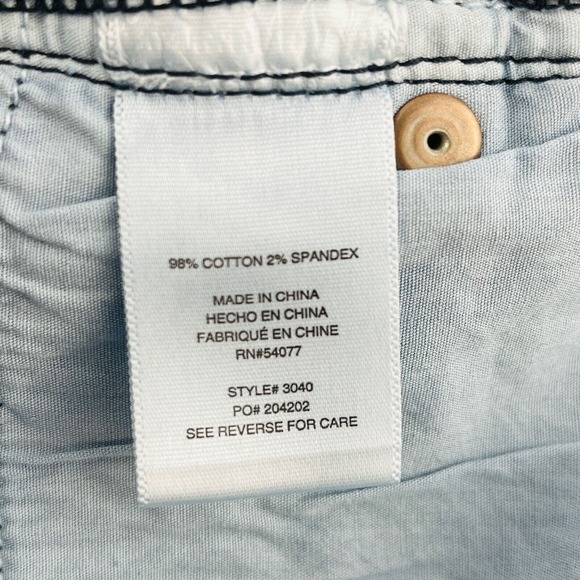 Womens 2 CAbi Knight Skinny Jeans Blue Dark Wash Stretch Denim 30" Inseam 3040 - Picture 6 of 6